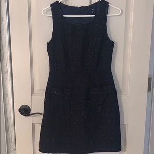 Blue tweed dress size medium
